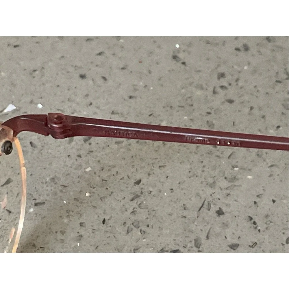 Nautica Eyeglasses Eye Glasses Frames ONLY N63 311 Japan 155 pink purple rimless
